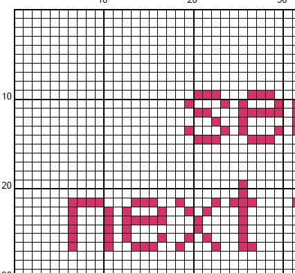 See You Next Tuesday - Cross Stitch Pattern