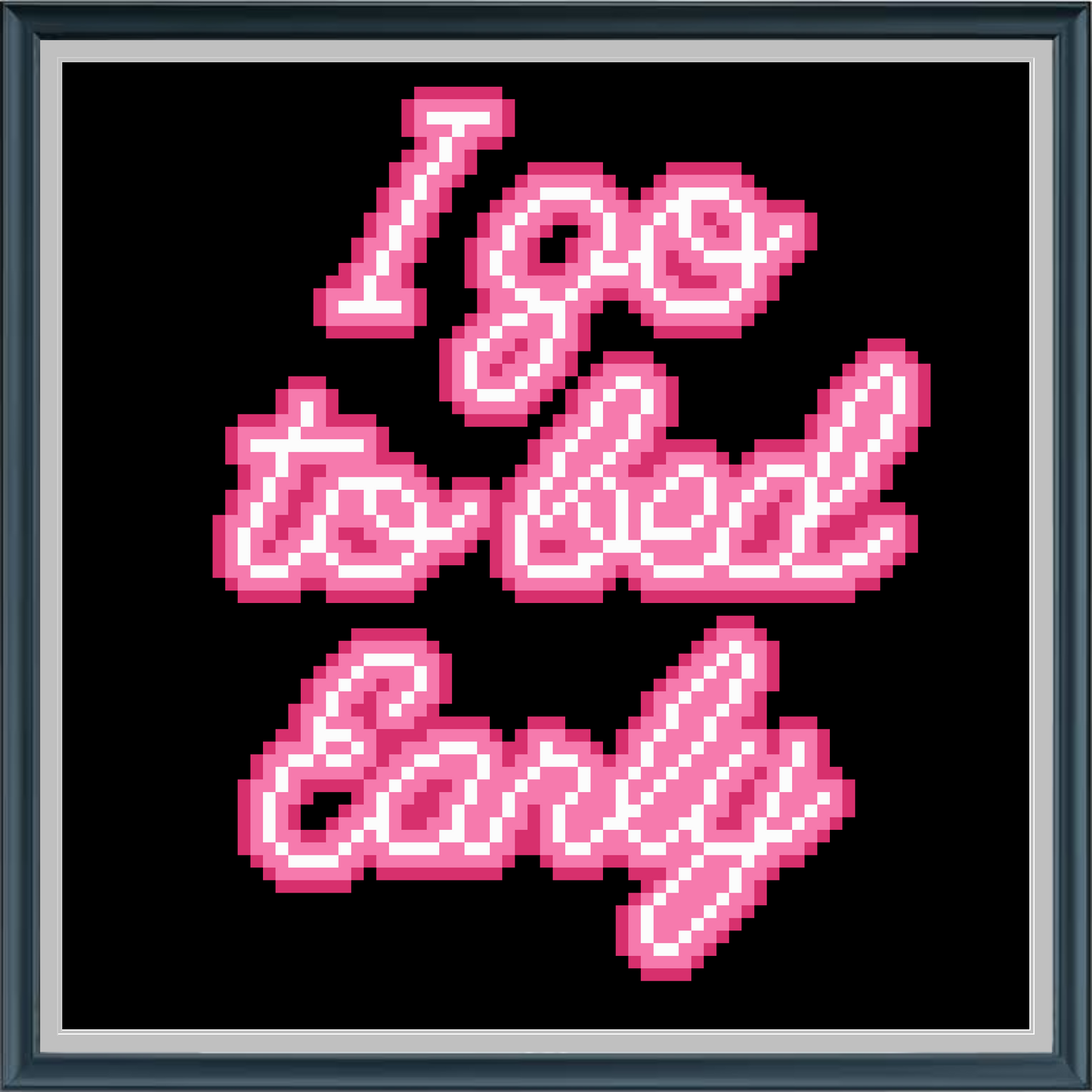 Early Neon Nights- Cross Stitch Pattern