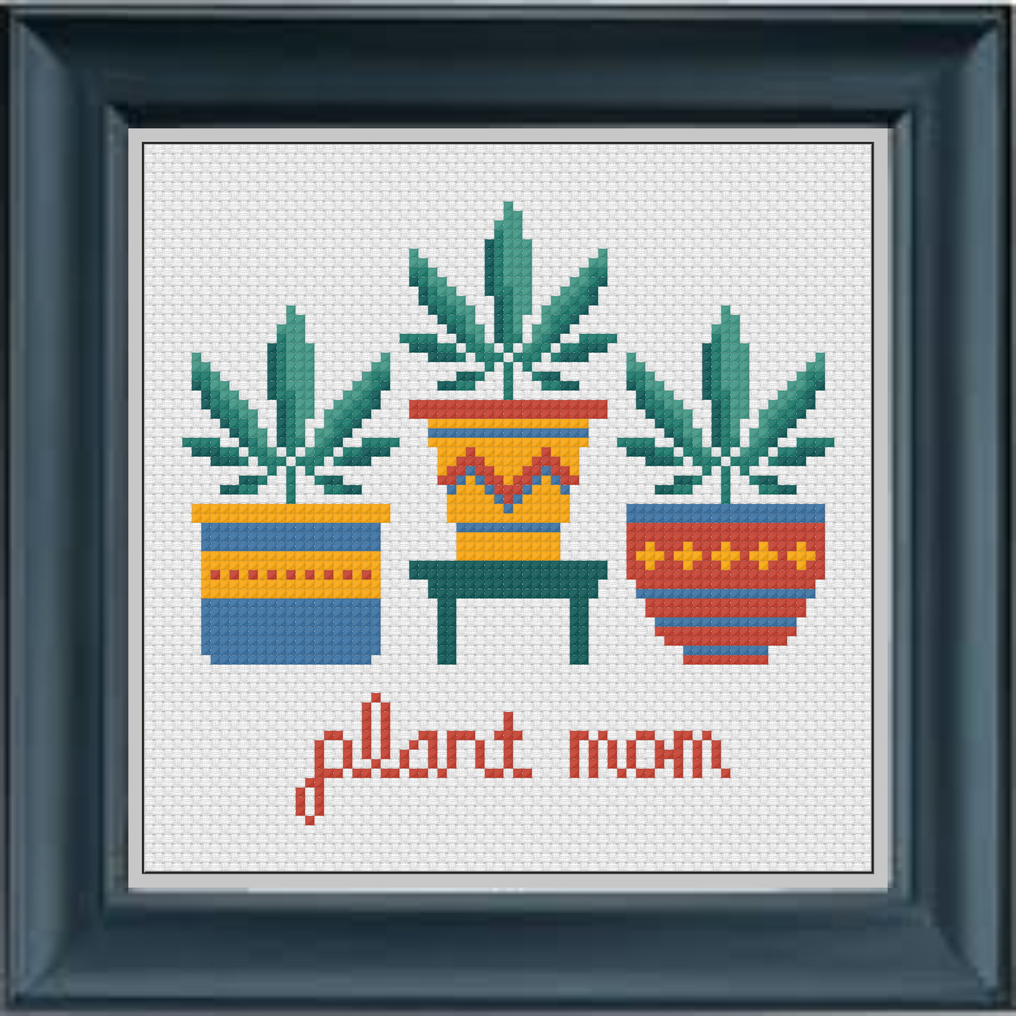 Plant Mom - Cross Stitch Pattern